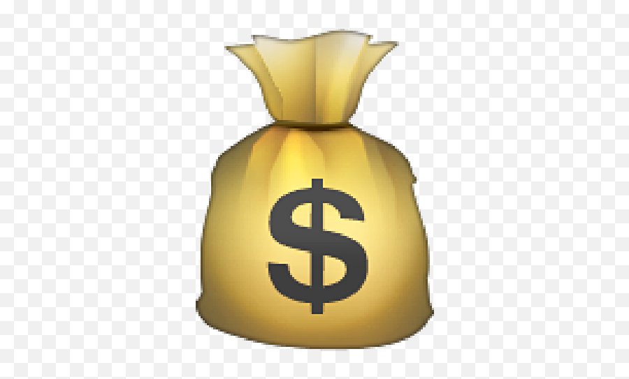 Money Bag Emoji Clip Art - Transparent Background Money Bag Emoji,Flag Car Money Bag Emoji