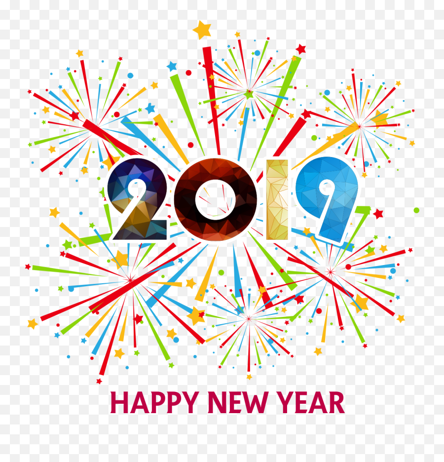 Hd Happy New Year 2019 Png Image - Happy New Year 2020 Png Emoji,Happy New Year Emoji 2019