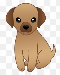 Free Dog Face Transparent Download Clip Art - Brown Puppy Emoji