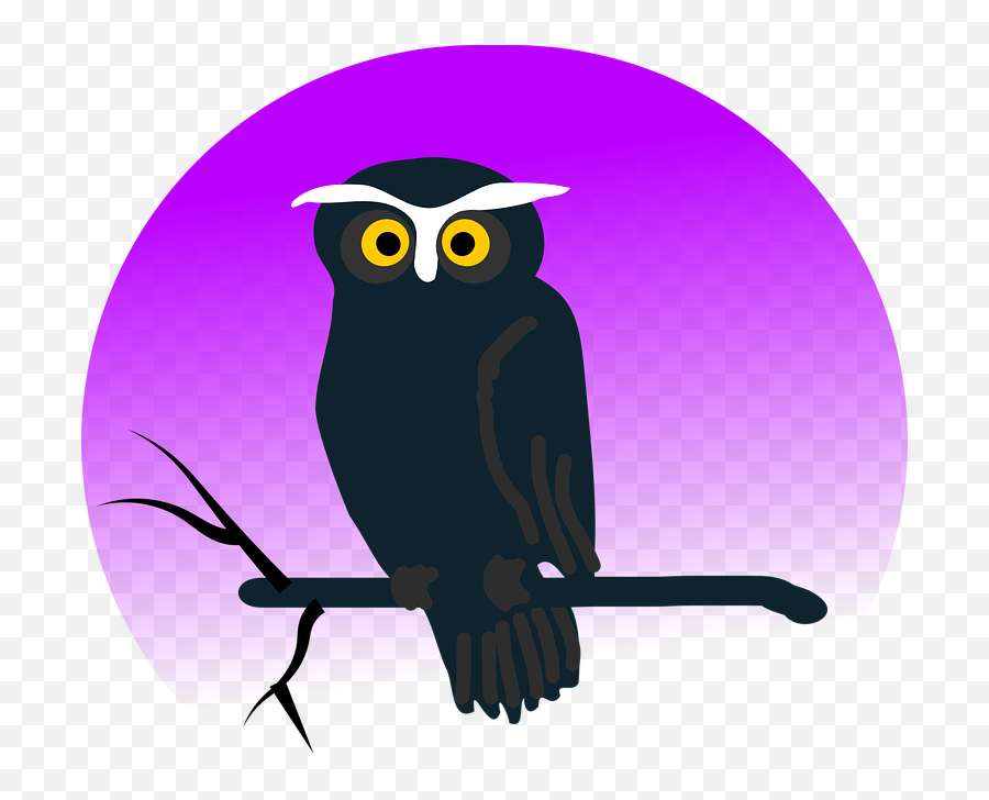 Lechuza Gráficos Vectoriales - Cute Halloween Owl Clipart Emoji,Swan Emoji