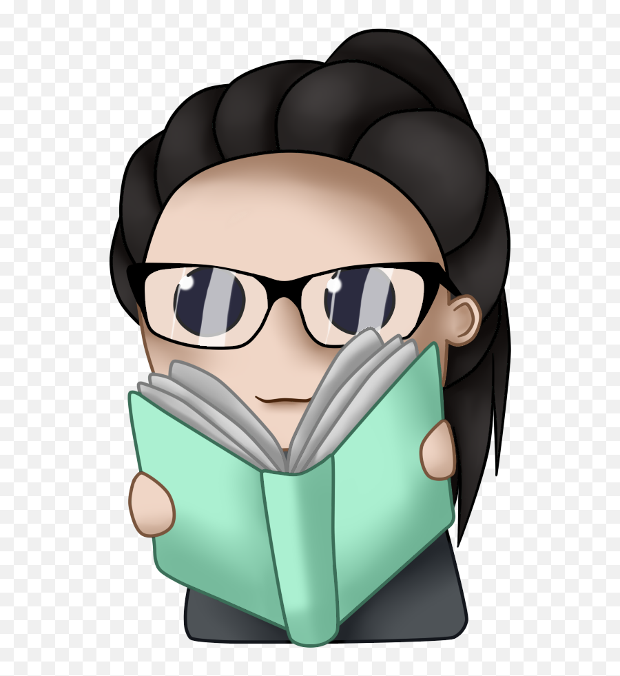 Book Blogger - Cartoon Emoji,Suspense Emoji