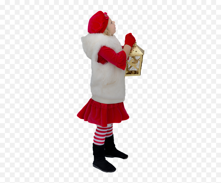 Christmas Child Girl Little - Little Girl Christmas Png Emoji,Walking Girl Emoji