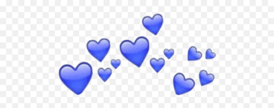 Love - Png Heart Emoji,Blue Heart Emoji Pillow