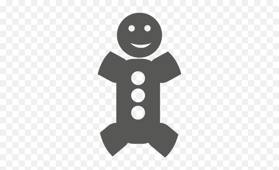 Gingerbread Man Gangster Vector Png - Gingerbread Man Emoji,Gangster Emoticon