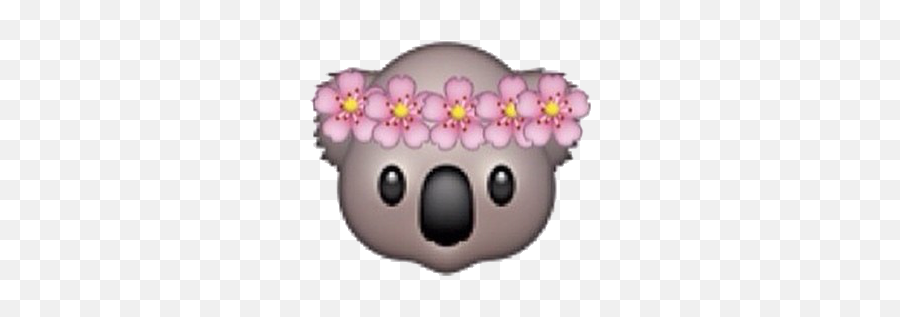 Alien Emoji With Flower Crown Png 1 Png Image - Koala Smiley,Alien Emoji Png