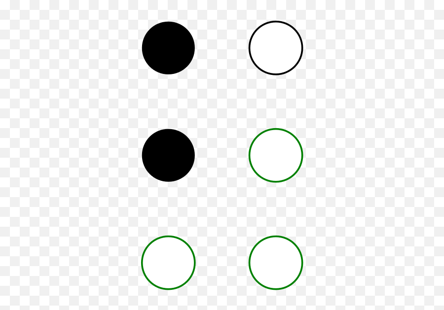 Japanese I Braille - Circle Emoji,Japanese Text Emojis