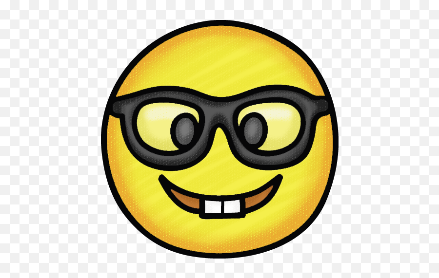 Word Works - Smiley Emoji,Geek Emoji