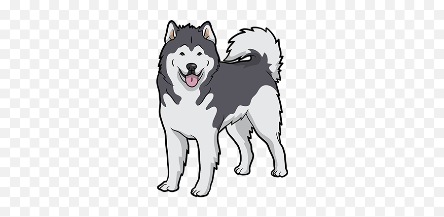 My Malmute Dogmoji Stickers - Alaskan Malamute Emoji,Eskimo Emoji