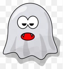 Ghost Dracula Teeth - Cartoon Emoji