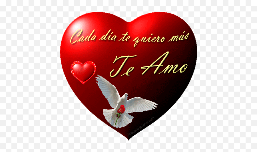 Corazones Con Frase Te Amo - Te Emoji,Te Amo Emoji