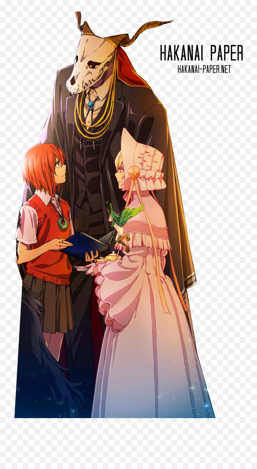 Download The Ancient Magus - Dvd The Ancient Magus Bride Hd Dvd The Ancient Magus Bride Emoji,Bride Emoji Png