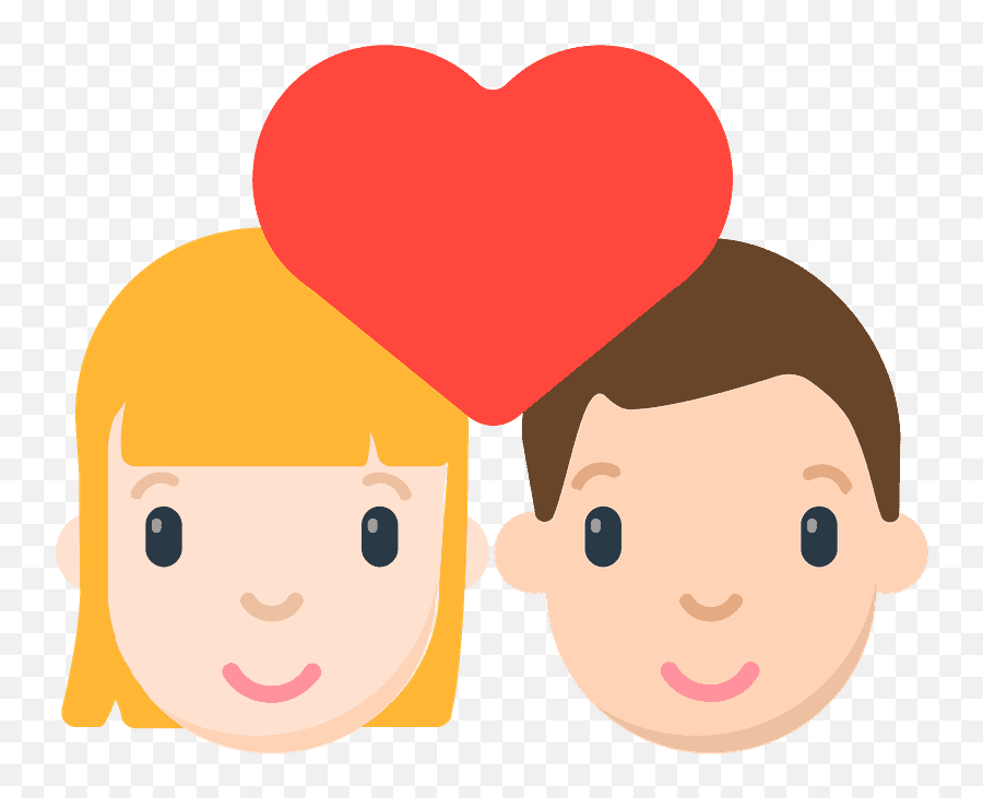 Couple With Heart Emoji Clipart Free Download Transparent - Pacific Islands Club Guam,Heart Emoji Png