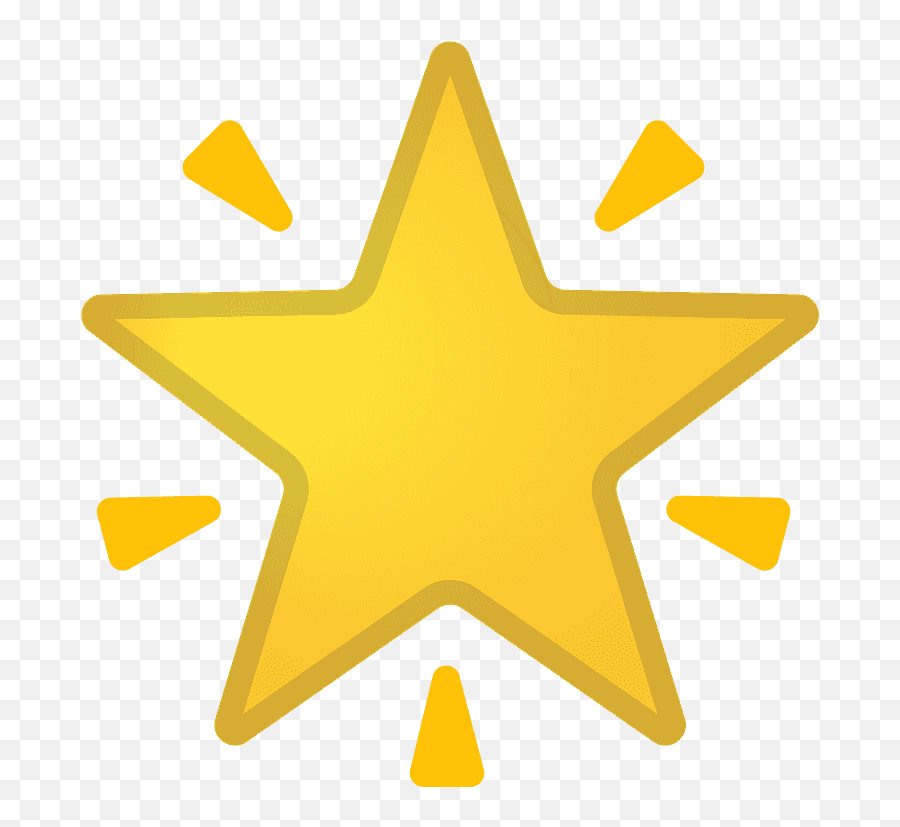 Glowing Star Emoji Clipart - Pink Star Clip Art,Sparkle Emoji Png