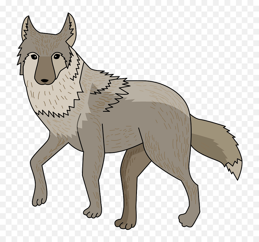 Coyote Clipart - Imagenes De Un Coyote Animado Emoji,Coyote Emoji