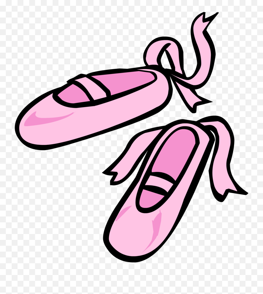 Clipart Shoes Flat Shoe Clipart Shoes Flat Shoe Transparent - Transparent Ballet Shoes Clipart Emoji,Ballet Shoe Emoji