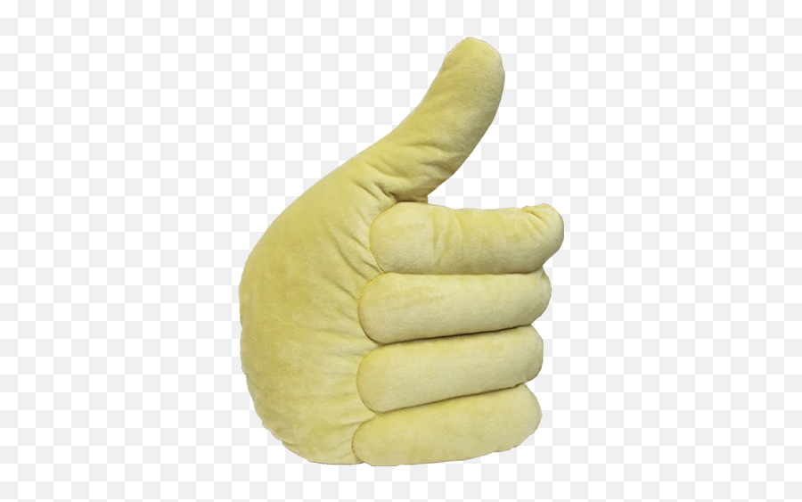 Cojin Emoji Manita - Safety Glove,Me Gusta Emoji