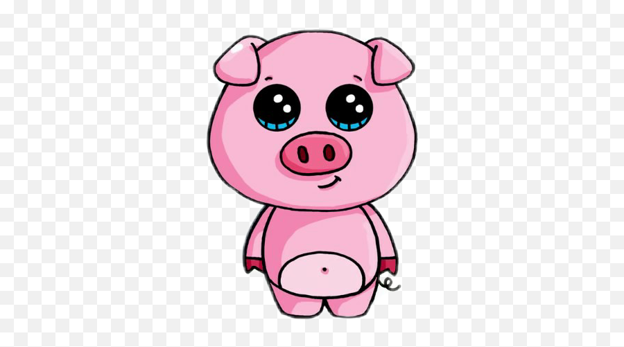 Pink Pig Sticker Challenge - Happy Emoji,Leaf Pig Emoji