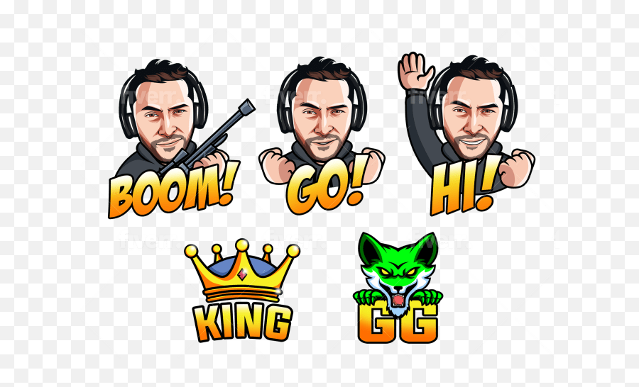 Design Custom Twitch Emotes Badges And - For Adult Emoji,How To Make Emoticons For Twitch