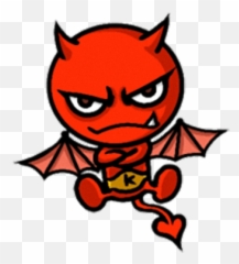 Little Devil - Cute devil stickers by Vien Tran Transparent Background Emoji