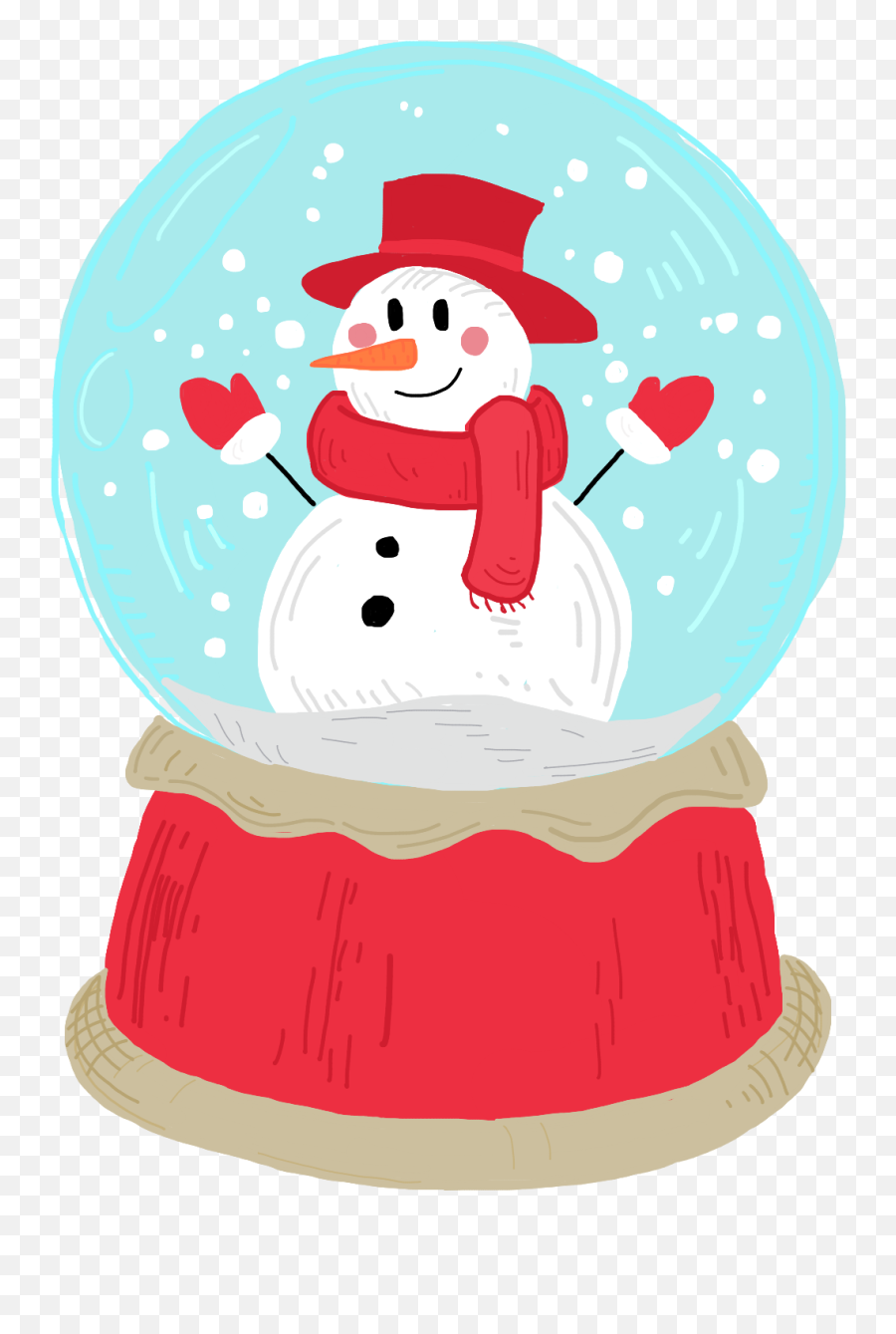 Snow Globe Draw Challenge - Fictional Character Emoji,Snow Globe And Cookie Emoji