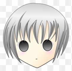 Manga Anime Kawaii Cosplay Character - Chibi Boy Head Emoji