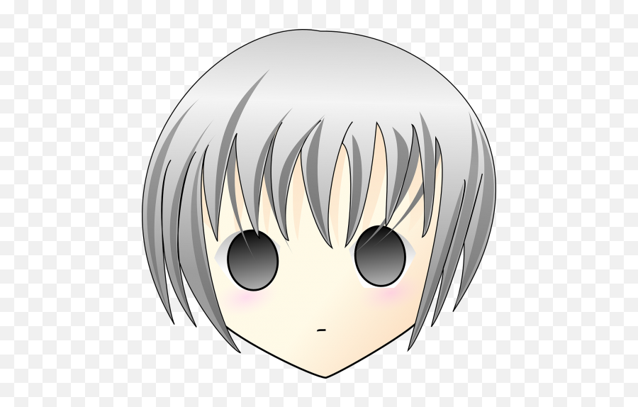 Manga Anime Kawaii Cosplay Character - Chibi Boy Anime Head Emoji,Anime Emoticons