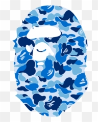 Bape Shark Wallpaper - Blue Bathing Ape Logo Emoji,Shark Emoji Iphone