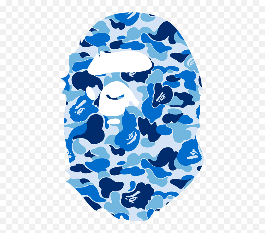 Bape Shark Wallpaper - Blue Bathing Ape Logo Emoji,Shark Emoji Iphone