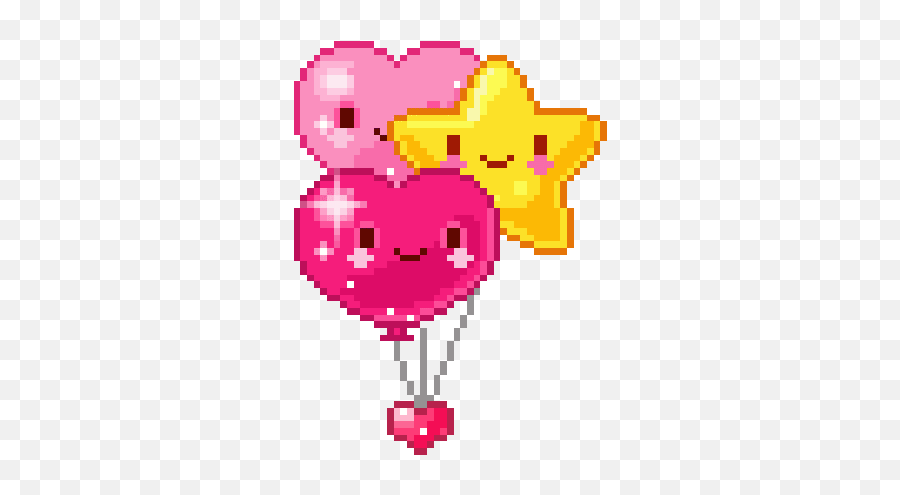 Cute Kawaii Rose Pixel Text Kawaii Text - Kawaii Heart Pixel Gif Emoji,Emoji With Flower Crown