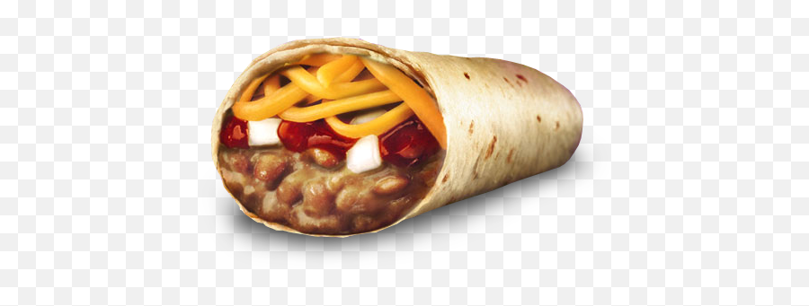 Burrito Clipart Bean Cheese Burrito Burrito Bean Cheese - Taco Bell Playland Meme Emoji,Burrito Emoji