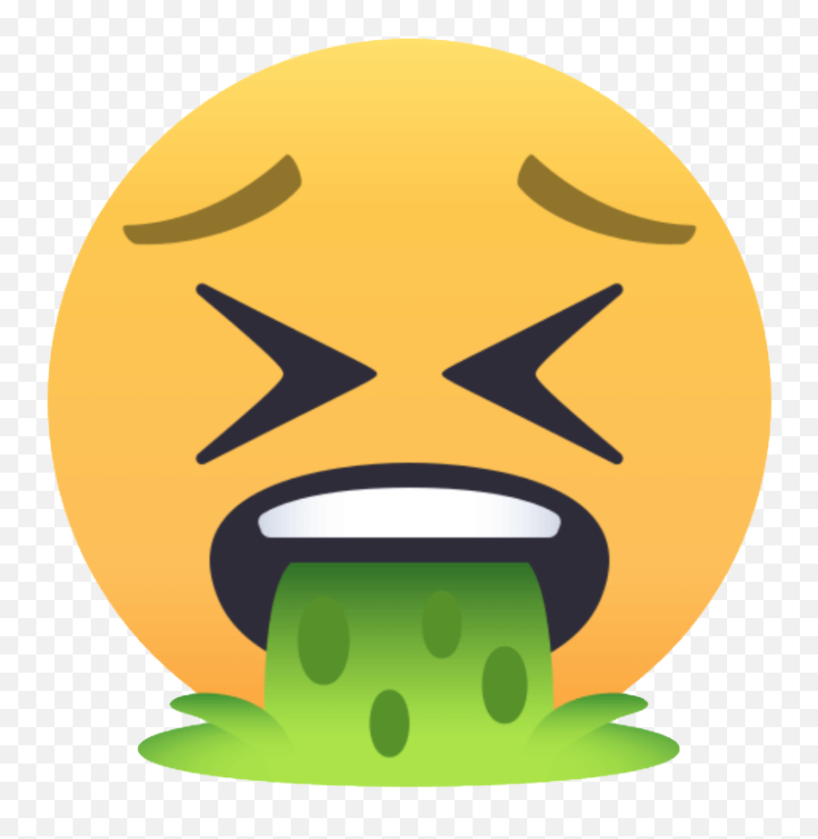Bilious Vomiting In Neonates - Emoji Vomiting,Emoticon Throwing Up