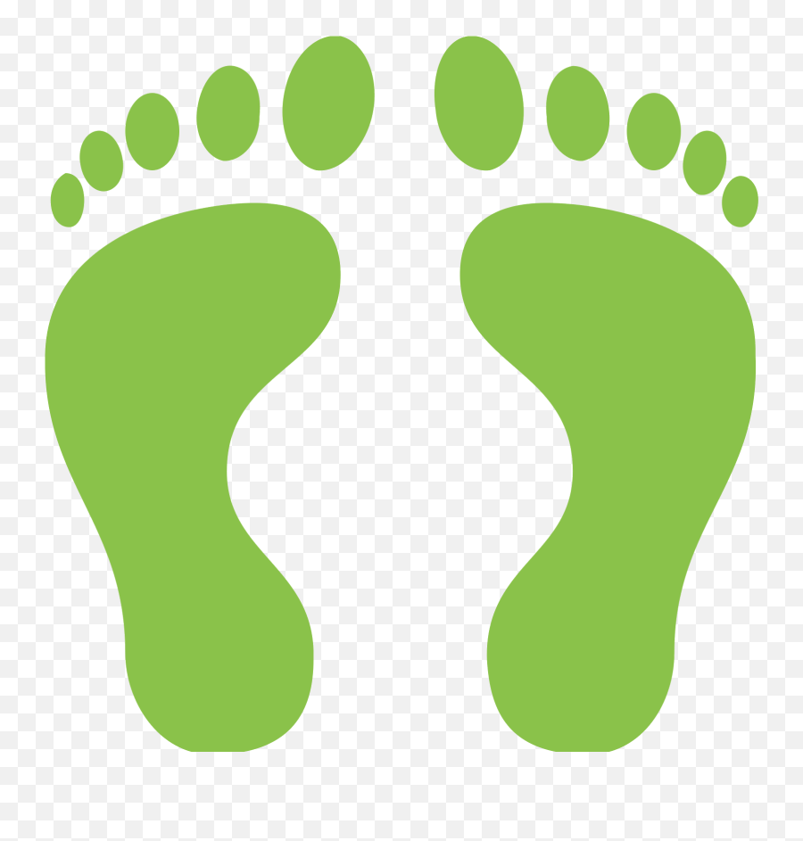 Graphic Black And White Footprint Icon - Footprint Clipart Emoji,Footsteps Emoji