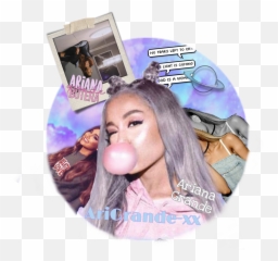 Arigrande - Ariana Grande With Bubblegum Emoji