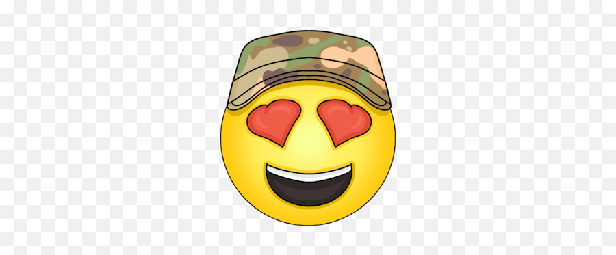 Soldierlove - Smiley Emoji,Soldier Emoji
