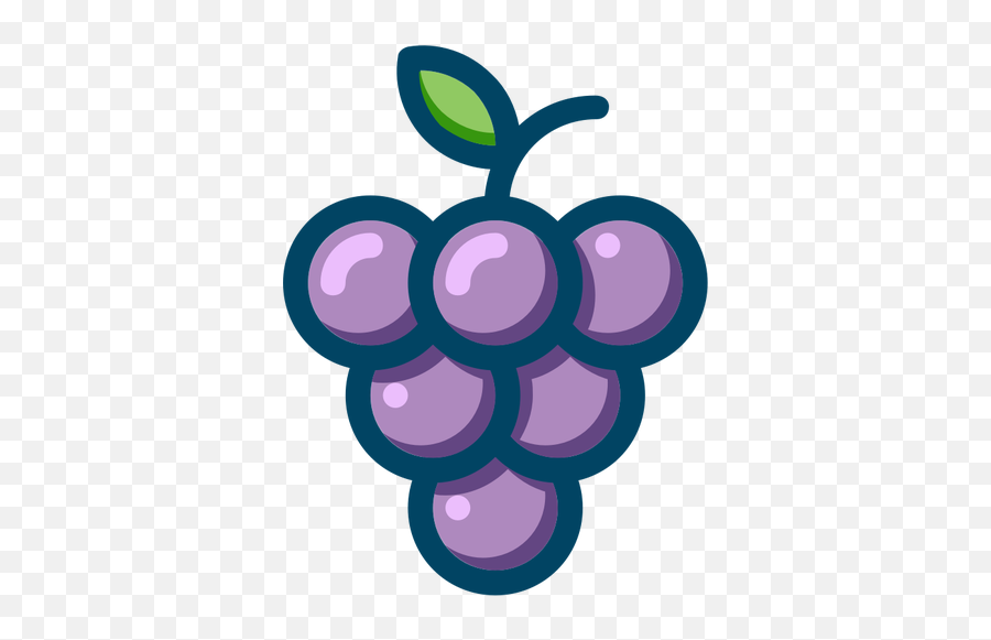 Clipart Grapes Emoji,Lilac Emoji