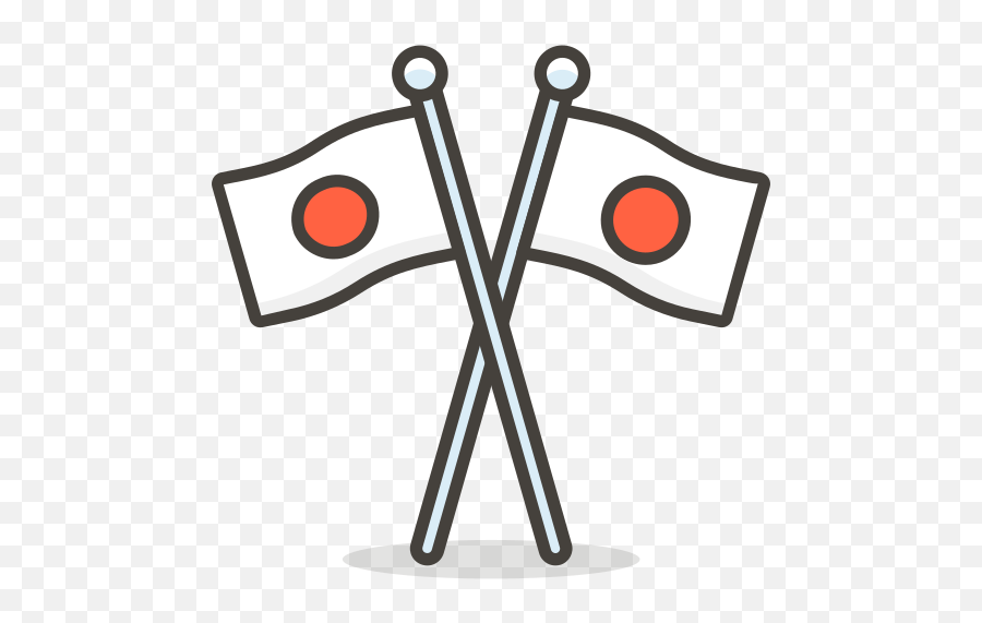 Japan - Bendera Indonesia Jepang Vector Emoji,Japanese Flag Emoji