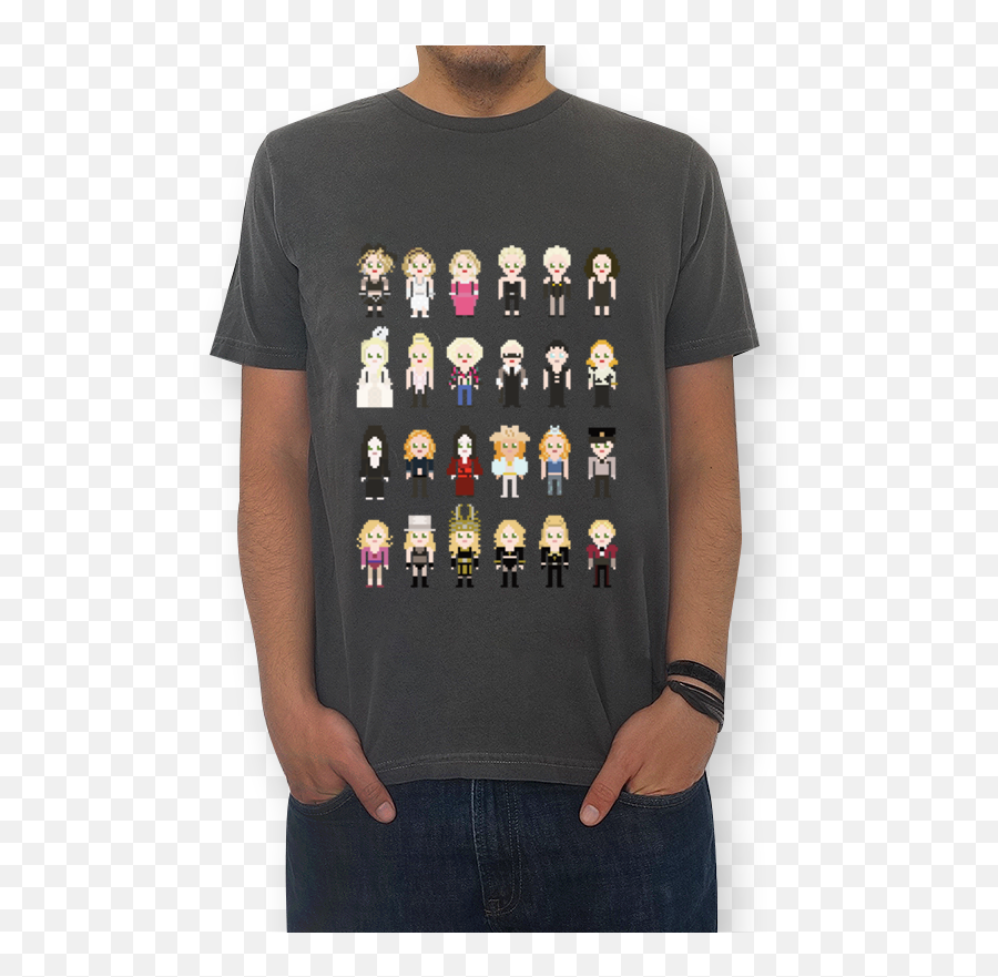 Camiseta Madonna Evolution De Joanne - Camiseta O Sucesso Exige Mais Emoji,Blusas De Emojis