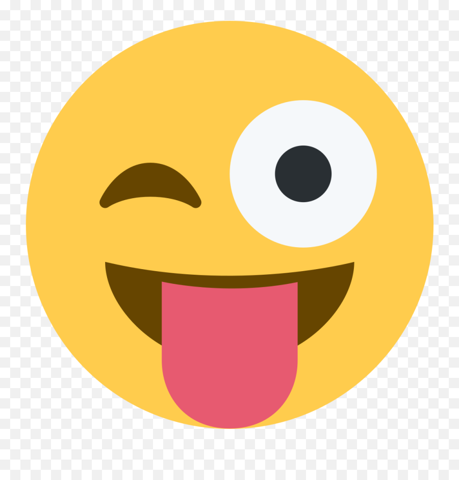 Twemoji2 1f61c - Stuck Out Tongue Winking Eye Emoji,Emoji Whatsapp