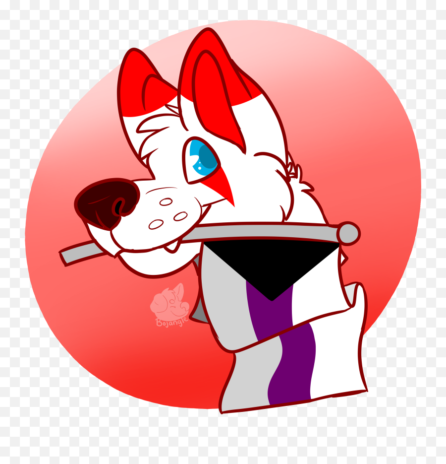 Demi Pride By Bojangle - Fur Affinity Dot Net Cartoon Emoji,Eyeball Emoji