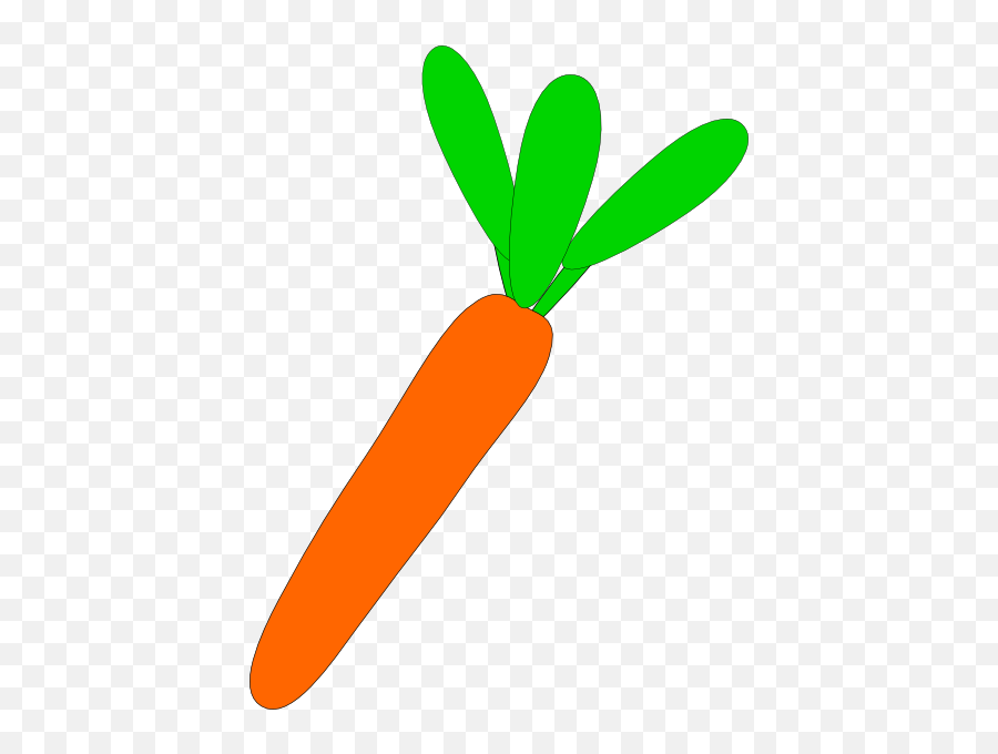 Carrot Clipart The Cliparts Png 2 - Carrot Cartoon Emoji,Carrot Emoji