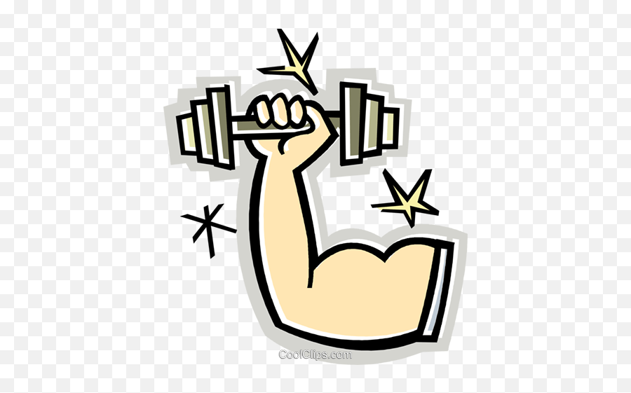 Muscle Clipart Transparent - Arm Lifting Weight Clipart Emoji,Muscle Emoji Png