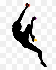 Transparent Rock Climbing Clipart - Person Climbing Silhouette Png Emoji,Rock Climbing Emoji