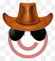 UK Copyright Literacy goes Stateside u2013 - Cartoon Cowboy Hat Transparent Emoji