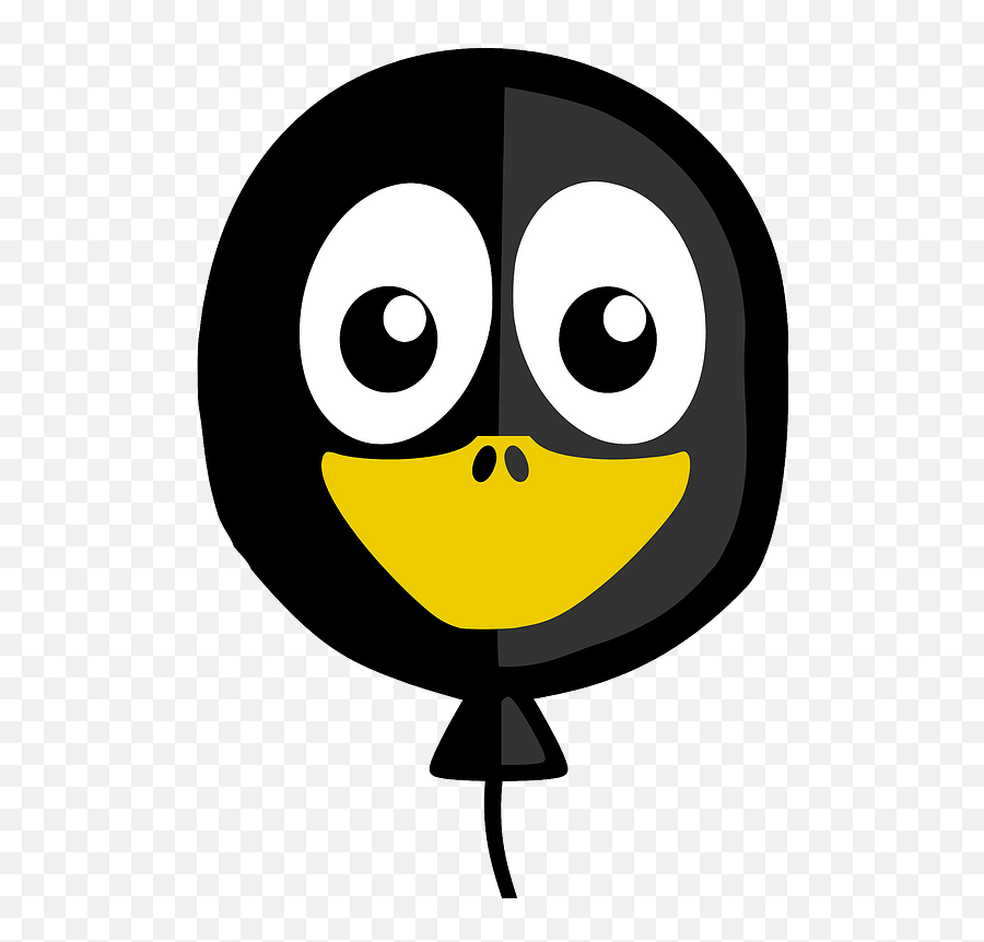 Balloon Penguin Clipart Free Download Creazilla - Queen Penguin Emoji,Penguin Emoticon