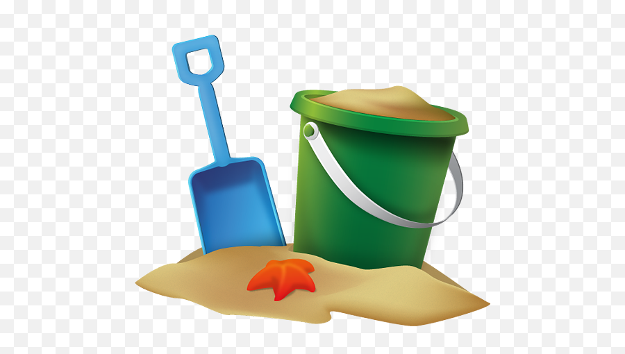 Beach Clipart Icon Beach Icon Transparent Free For Download - Sand And Bucket Clipart Emoji,Beach Umbrella Emoji