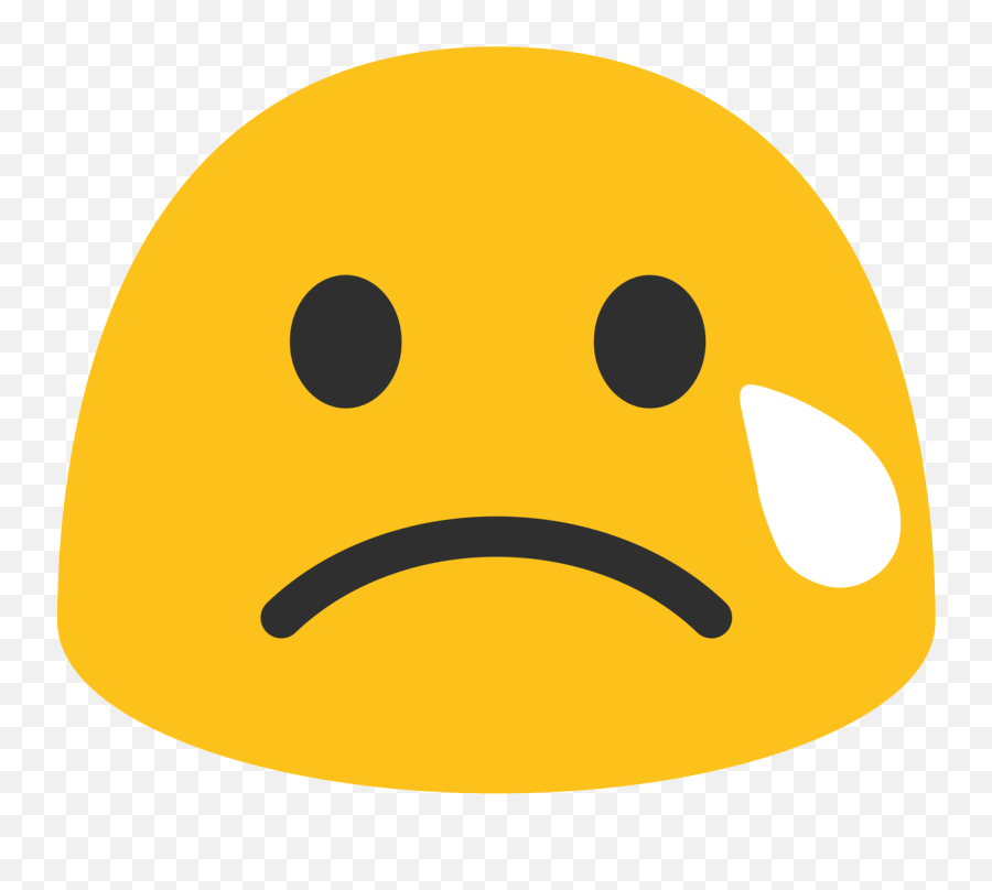 When Will Water Be Restored To Crosby - Sad Android Blob Emoji,Water Emoticon