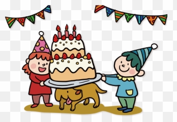 Painting clipart area Transparent - Birthday Emoji