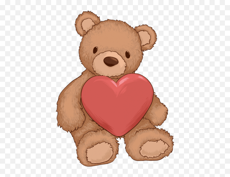 Brown Heart Png Picture - Teddy Bear Clipart Png Emoji,Brown Heart Emoji