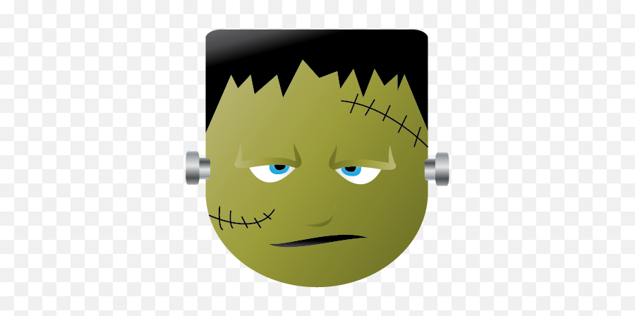 Franky Icon Myiconfinder - Halloween Franky Emoji,Horror Emoticon