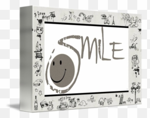 smile graffiti by Elizabeth Mix - Big 5 Emoji